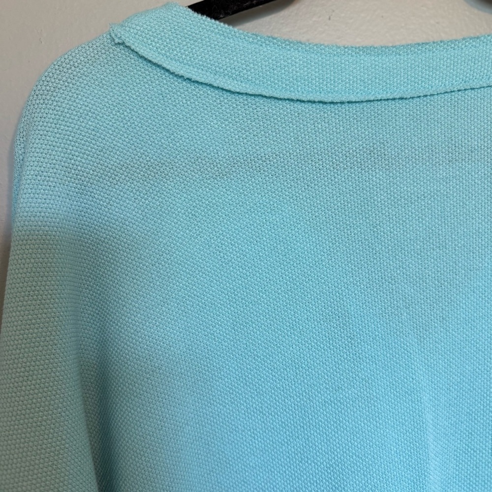 Bdcoco Women's V Neck Button Down Henley Casual Long Sleeve Knitted Crop Shirts - Picture 12 of 12